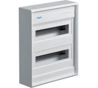 Armoire de distribution montage apparent (en saillie) Hager VA24CN Nombre de divisions = 24 Nbr de rangées = 2