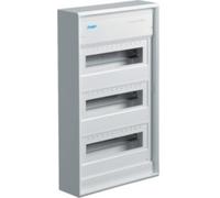 Armoire de distribution montage apparent (en saillie) Hager VA36CN Nombre de divisions = 36 Nbr de rangées = 3