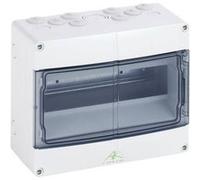 Armoire de distribution montage apparent (en saillie) Spelsberg AK 12 73541201 Nombre de divisions = 12 Nbr de rangées = 1