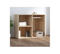 vidaXL Armoire de dressing Chêne Sonoma 80x40x65 cm Bois d'ingénierie 808849
