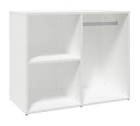 Armoire de dressing/Gadre-robe - CLOUD - Blanc 80x40x65 cm Bois d'ingénierie a369