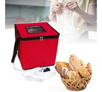 Armoire De Fermentation De Pâte Pliable avec Chauffage, Fermentation De Conservation De La Chaleur à Température Constante à Domicile, Alimentation CC, Contrôle Précis De, 35 * 35 * 35cm