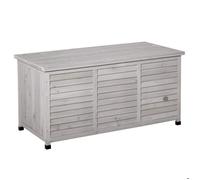 armoire de jardin armoire à outils étanche sapin durable grand espace 127 x 56 x 60 cm gris