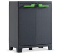 Armoire de jardin basse, rangement extérieur, l.80 x P.44 x H.100 cm, Keter Moby