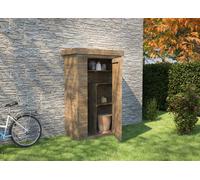 Armoire de jardin en bois Cerland Théo 0,72 m²