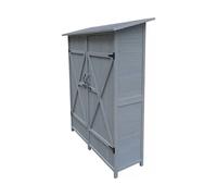 Armoire de Jardin Espacio - 140 x 49 x 162 cm - Anthracite
