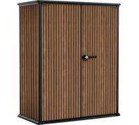 Armoire de Jardin High Store+ 1400L - 140x74x170cm - Aspect Bois - KETER