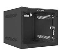 Armoire de montage mural - Lanberg - WF10-2304-10B - 4U - Noir - Auto-assemblage facile