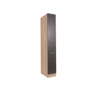 Armoire De Pharmacie Avec 2 Tiroirs 30 Cm Chêne Scié Gris Merle Respekta