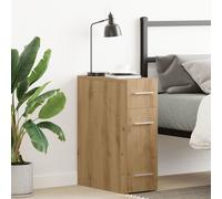 Armoire De Pharmacie Vidaxl En Chêne Fait Main 20x45,5x60 Cm En Bois D'ingénierie