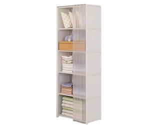 Armoire de placard portable - Étagère à vêtements robuste, support rangement en tissu, unité dee système d'organisation dee vêtements de grande capacité, ensemble solutions rangement vêtemen