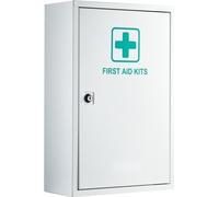 Armoire de premiers secours avec 3 étagères - armoire à pharmacie - armoire à médicaments - boîte à médicaments pour la maison et le bureau