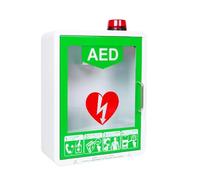 Armoire de premiers secours avec alarme de défibrillation cardiaque