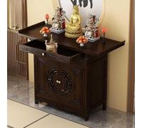 Armoire de prière bouddhiste pour le dieu de la richesse, 66 x 40,6 x 99,1 cm (L x l x H), armoire de culte chinoise, parfaite pour la méditation et la prière