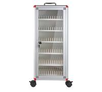 Armoire de rangement à roulettes à 360° pour téléphones portables, casier de salle de classe avec 48/60/72 emplacements, support mural pour téléphone portable pour l'école (72)