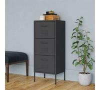 Armoire de rangement Anthracite 42,5x35x101,5 cm Acier Anthracite G