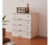 Armoire De Rangement Bureau - Boite Rangement Bureau avec Tiroirs, Boîte D'organisation De Rangement De Table en Bois, Tiroirs De Rangement De Maquillage, Mini Petit Organisateur De Bureau (Color : A