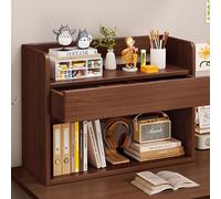 Armoire De Rangement Bureau - Boite Rangement Bureau, Étagère De Rangements De Bureaus Moderne En Bois, Bibliothèque Polyvalente Avec Tiroir, Petite Bibliothèque Minimaliste Et Pratique, Pour Salon(B)