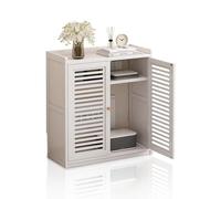 Armoire de rangement cachée pour routeur WiFi, cache modem sur pied, étagère multicouche en bois, organiseur invisible élégant pour la maison et le bureau, solution de gestion des câbles