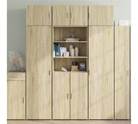 vidaXL Armoire de rangement mince Organisateur intérieur pour salon et chambre à coucher