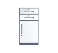 Armoire de rangement de bureau grande capacité avec support d'imprimante et de rangement pour bureau à domicile, solutions de gestion efficace de l'espace de travail et de nization