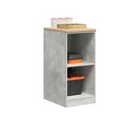 vidaXL Armoire de rangement de garage gris béton 40x51x85 cm bois pin