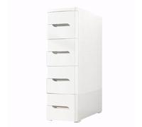 Armoire de rangement de salle de bain, petite armoire d'angle au sol, armoire étroite pour papier toilette, matériau PP à côté de rangement pour petite salle de bain avec support pour rouleau de