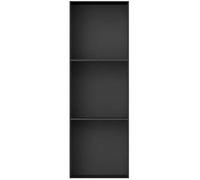 Armoire de rangement en acier inoxydable pour salle de bain - Armoire à pharmacie et porte-papier toilette - Noir - 28 x 90 x 12,5 cm - Décoration moderne de salle de bain