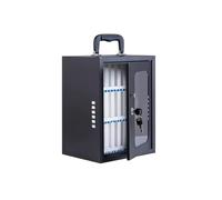 Armoire de rangement en acier pour téléphone portable - Casier mural à 24 emplacements pour salle de classe et bureau - Téléphone portable sécurisé pour les écoles et les entreprises et les usines