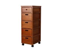 Armoire de rangement étroite multifonction - Chariot à roulettes de grande capacité - Pour bureau, salon, cuisine, organiseur de rangement mobile avec roulettes, étagères de cuisine