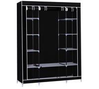 Armoire de rangement - Grande noir Herzberg HG8009-BLK Herzberg