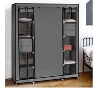 Armoire de rangement grise - IDMARKET - XXL - Métal - 135x44x177 cm
