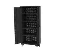 Armoire de rangement haute à 4 étagères, L. 903 x l. 518 x H. 1950 mm KS TOOLS - 810.8058