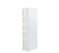 Armoire de rangement haute et fine pour salle de bain, nizer verticale avec 2/3/4/5/6 tiroirs de grande capacité, chariot à tiroirs en plastique sur roulettes, tour utilitaire peu encombrante.