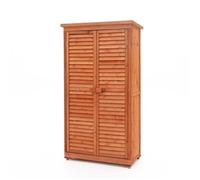 Armoire de Rangement Jardin Gardiun Emmy 87 x 46 5 x 160 cm en Bois