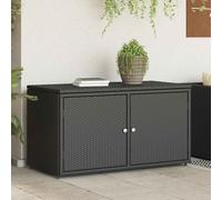 Armoire de Rangement Jardin Meuble d'Extérieur Patio Résine Tressée vidaXL