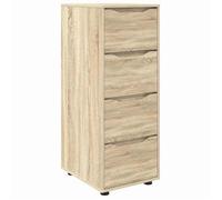 vidaXL Armoire de rangement Chêne Sonoma 40×48×105 cm – Minimaliste, tiroirs spacieux