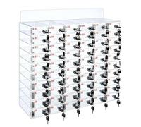 Armoire de rangement murale à 60 emplacements pour téléphone portable avec serrures et clés - Installation facile pour les salles de classe, les écoles et les espaces communaux - Solution sécurisée et