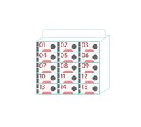 Armoire de rangement murale en acrylique transparent pour téléphone portable avec 15 portes et ports de charge - Casier sécurisé pour appareils mobiles avec verrous et clés pour bureaux, écoles et