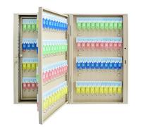 Armoire de rangement murale pour clés - Solution de gestion de clés haute capacité 240 bits pour agences immobilières et organisation à domicile