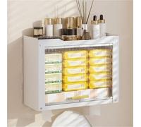 Armoire de rangement murale pour salle de bain - Armoire à pharmacie et étagère suspendue pour petits espaces dans la cuisine et le salon