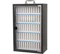 Armoire de rangement murale pour téléphone avec aérations de refroidissement et verrouillage par mot de passe - Étui de téléphone sécurisé pour écoles et usines (taille : 48)