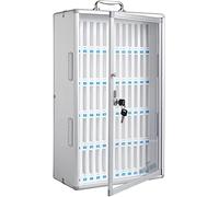 Armoire de rangement murale pour téléphone avec trous d'aération - Pratique pour l'école et le bureau, boîte de gestion des tests d'appareils mobiles, parfaite pour une utilisation d'examen