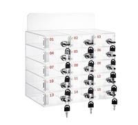 Armoire de rangement murale pour téléphone portable avec serrure de 12 à 40 emplacements - Idéal pour les salles de classe, les bureaux et les examens - Téléphone sécurisé pour une gestion efficace