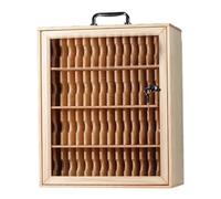 Armoire de rangement murale sécurisée pour écoles et bureaux, design facile d'accès, idéale pour les employés et les étudiants, solution de rangement compacte pour téléphone portable