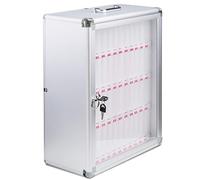 Armoire de rangement murale transparente pour téléphone, casier numéroté pour la gestion organisée des téléphones portables dans les écoles, les bureaux et les examens