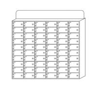 Armoire de rangement murale verrouillable en acrylique pour téléphone - Support sécurisé et élégant pour appareil mobile pour la maison et le bureau - Solution peu encombrante pour un accès facile