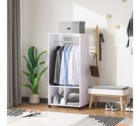 Armoire de rangement penderie à roulettes