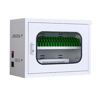 Armoire de rangement portable rechargeable pour téléphone portable avec roulettes, organiseur sécurisé multi-fentes pour étudiants, employés et touristes