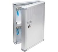 Armoire de rangement pour clés en métal avec serrure, fixation murale avec étiquettes inscriptibles, coffre-fort sécurisé pour les hôtels, les écoles, les voitures et la maison